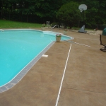 Stained Concrete Pool
