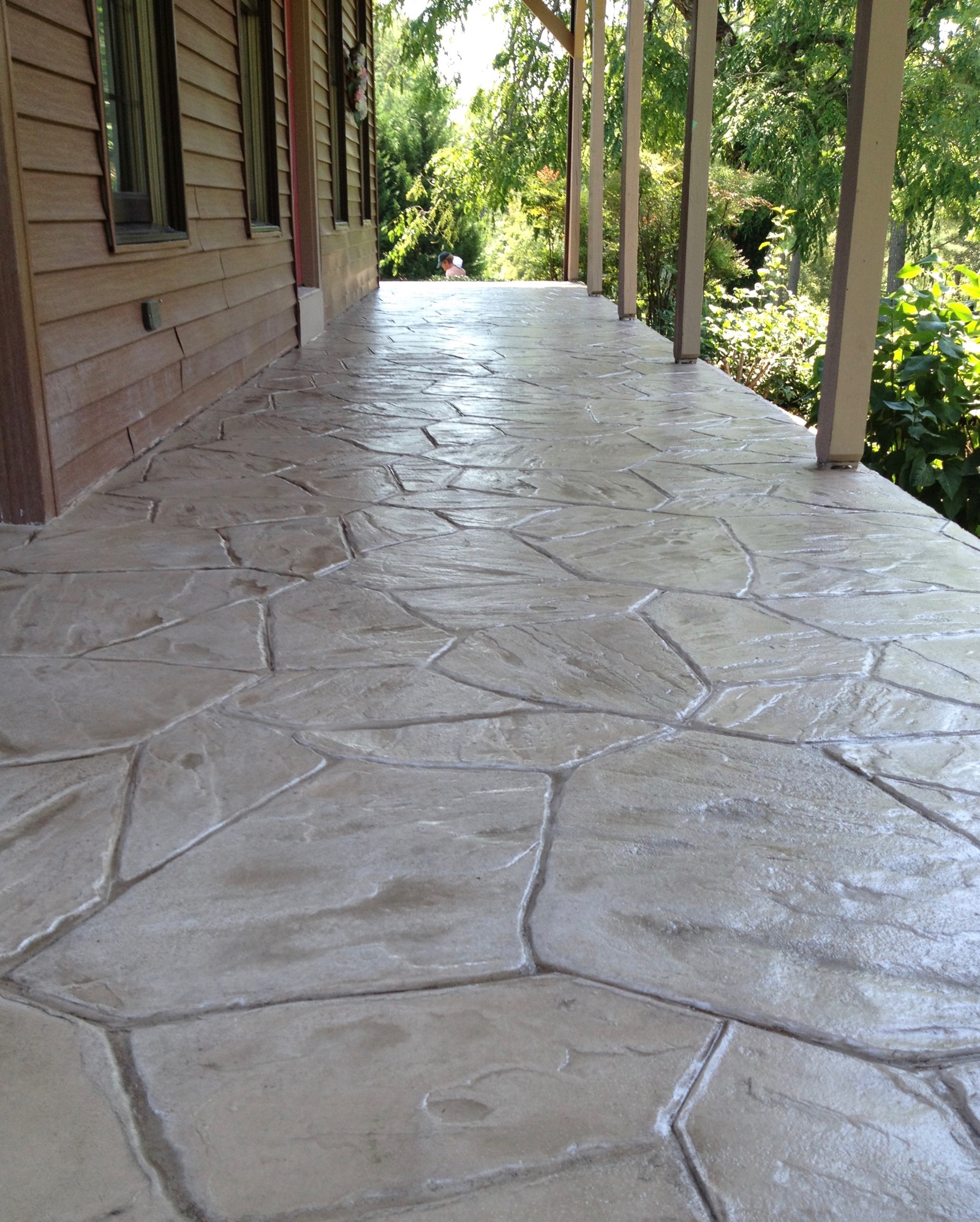 Stamped Concrete Overlay, Concrete Restoration :: Decorative Concrete