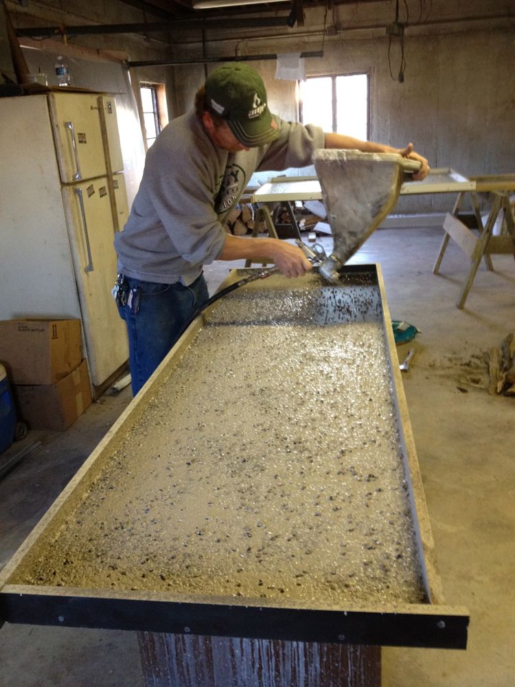 Concrete Countertops How We Do It Decorative Concrete Of